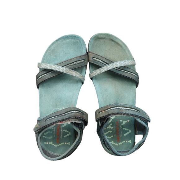 Merrell Shoes Womens 6 Sandals Sport Casual Leather Adjustable Strap Comfort - Picture 6 of 11